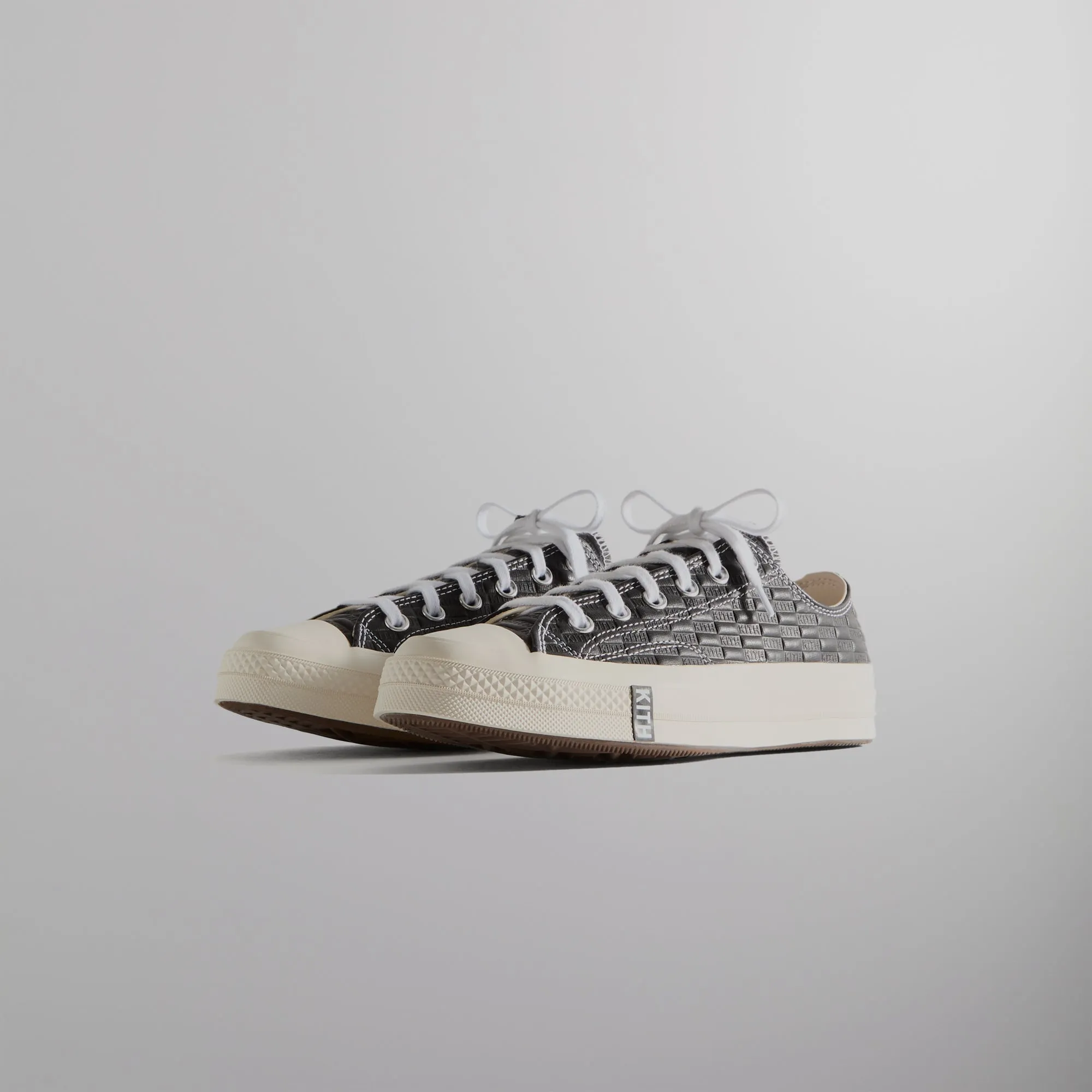 Comfortable Trainer Kith For Converse Chuck Taylor All Star 1970 Ox - Black / Egret / White Box