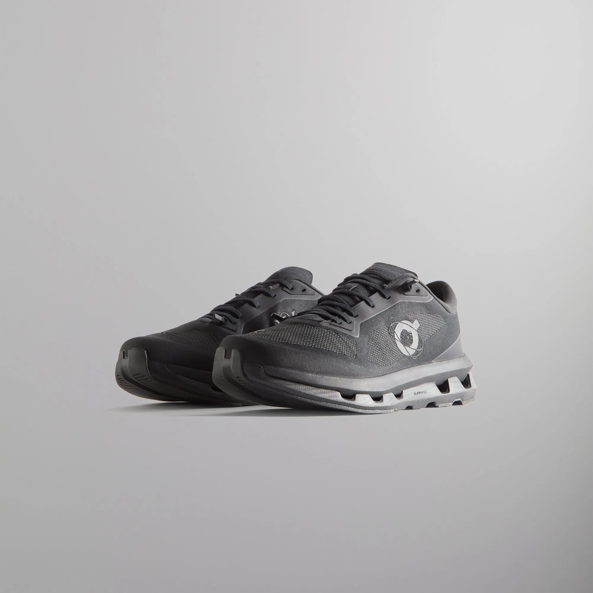 Slip-On Practicality Curved Shape Kith For On Cloudzone - Black