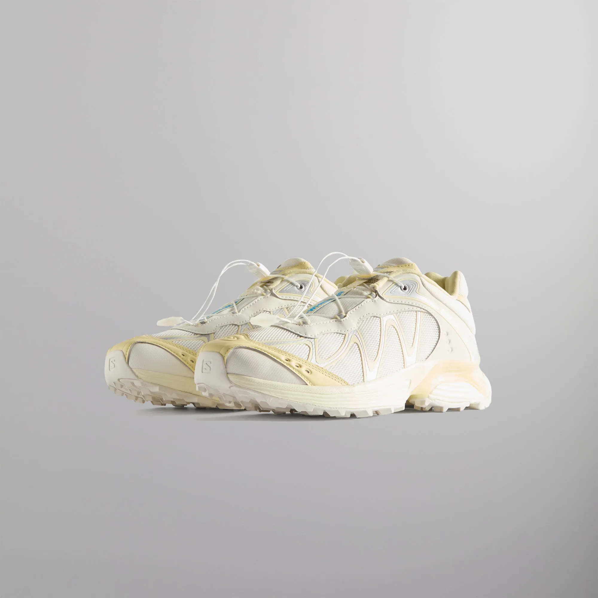 Removable Footbed Treatment Instrument Kith For Salomon Xt-Whisper - Vanilla / Transparent Yellow / Silver