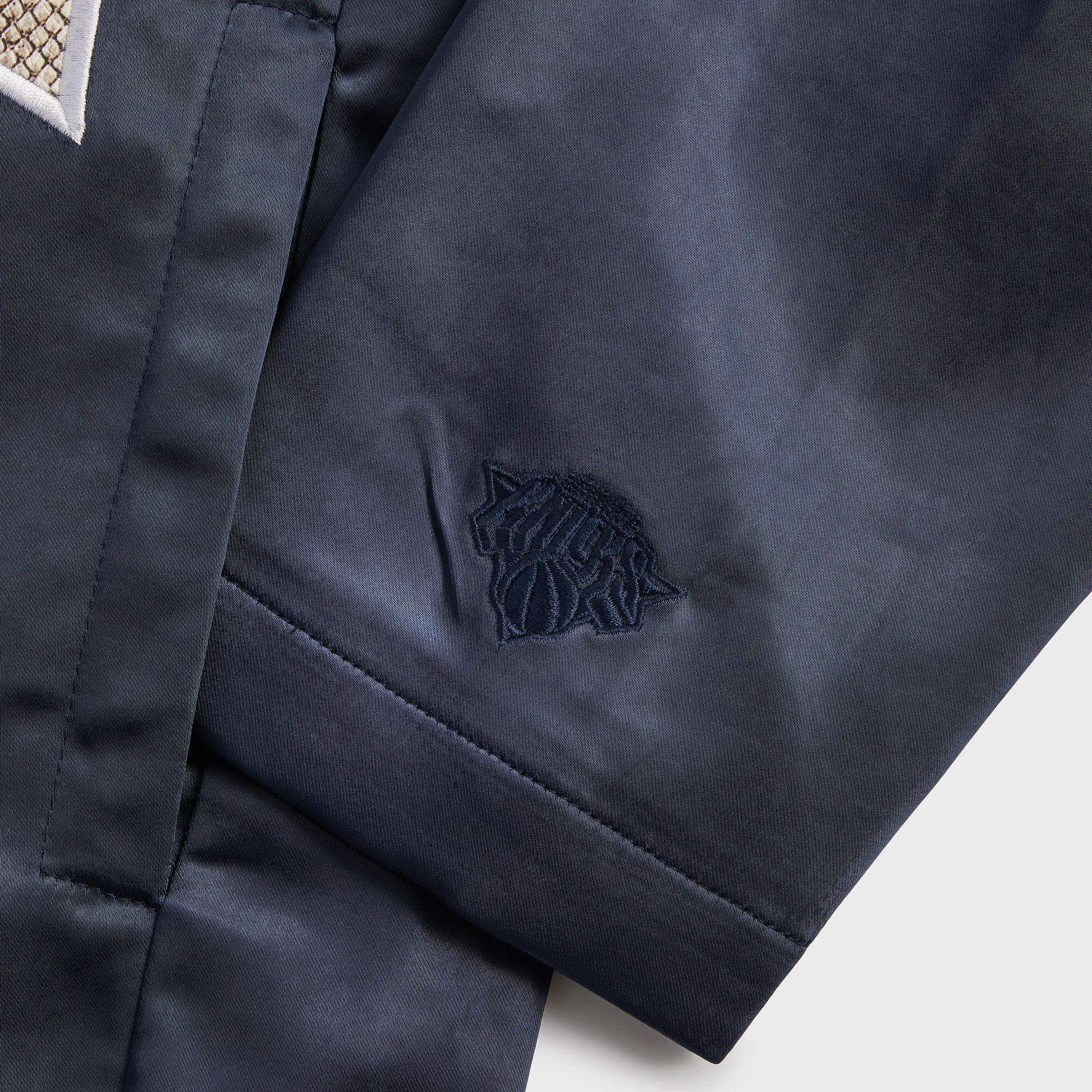 UV History Kith For The New York Knicks Snap Front Coaches Jacket - Nocturnal