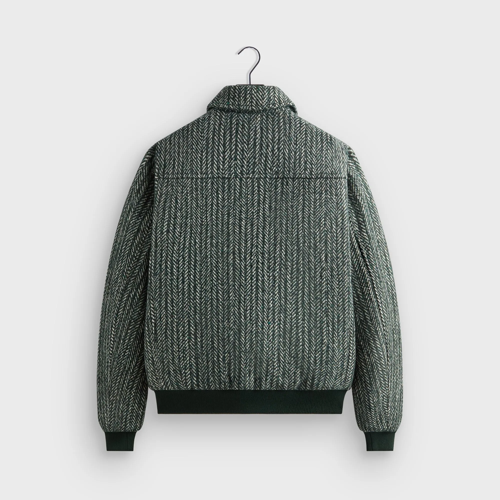 Anti - Morning Kith Herringbone Hawthorne Flight Jacket - Stadium