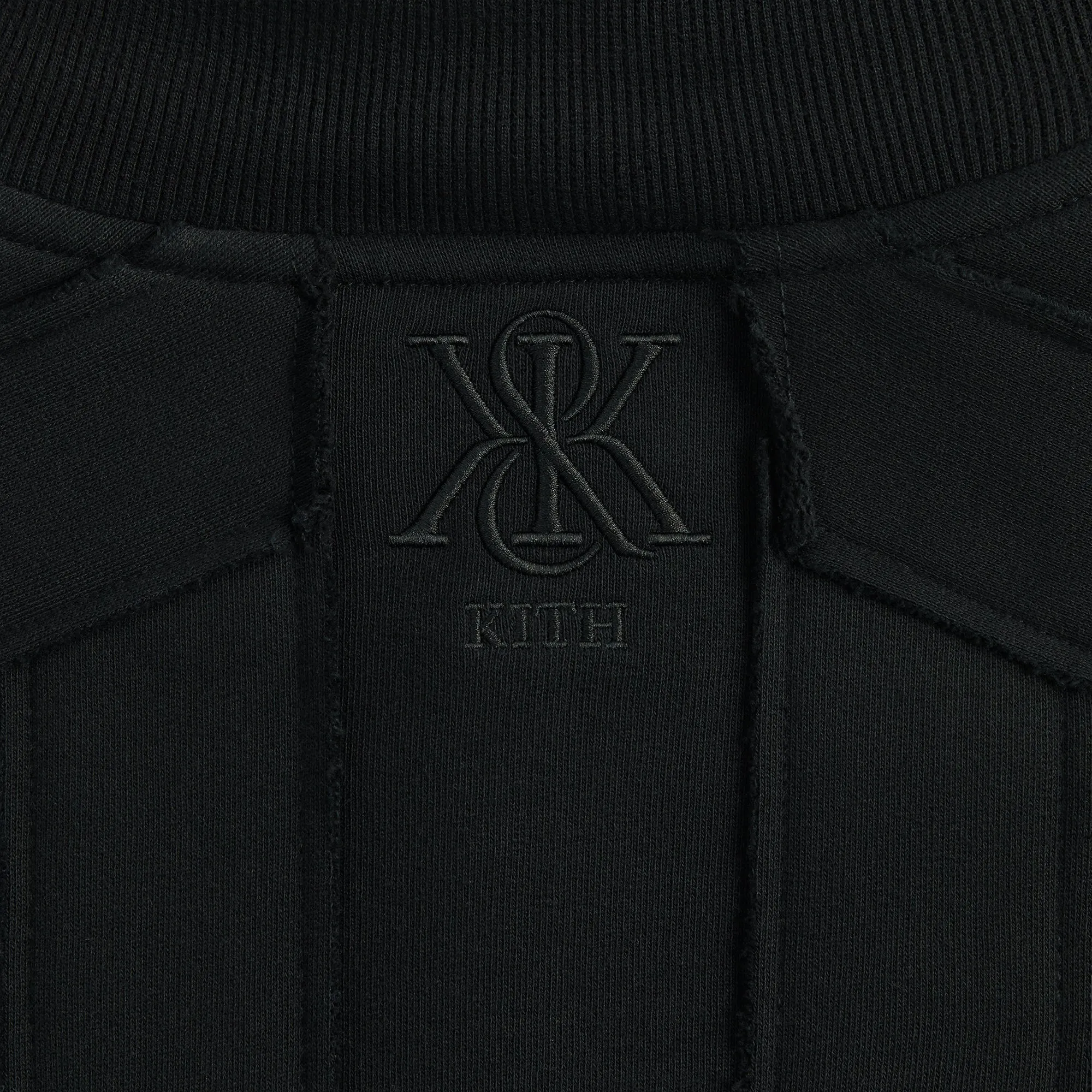 Kith Hooded Marvin Bomber Jacket - Black Flowy Style Mall