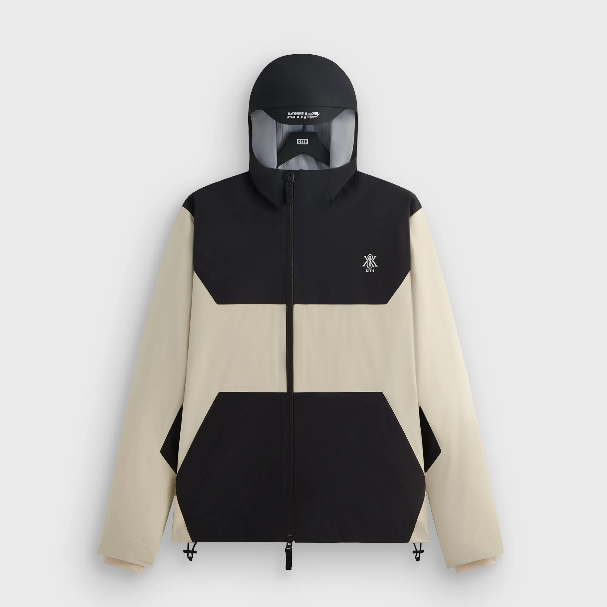 Kith Makai Bonded Tech Jacket - Alabaster Fitted Look