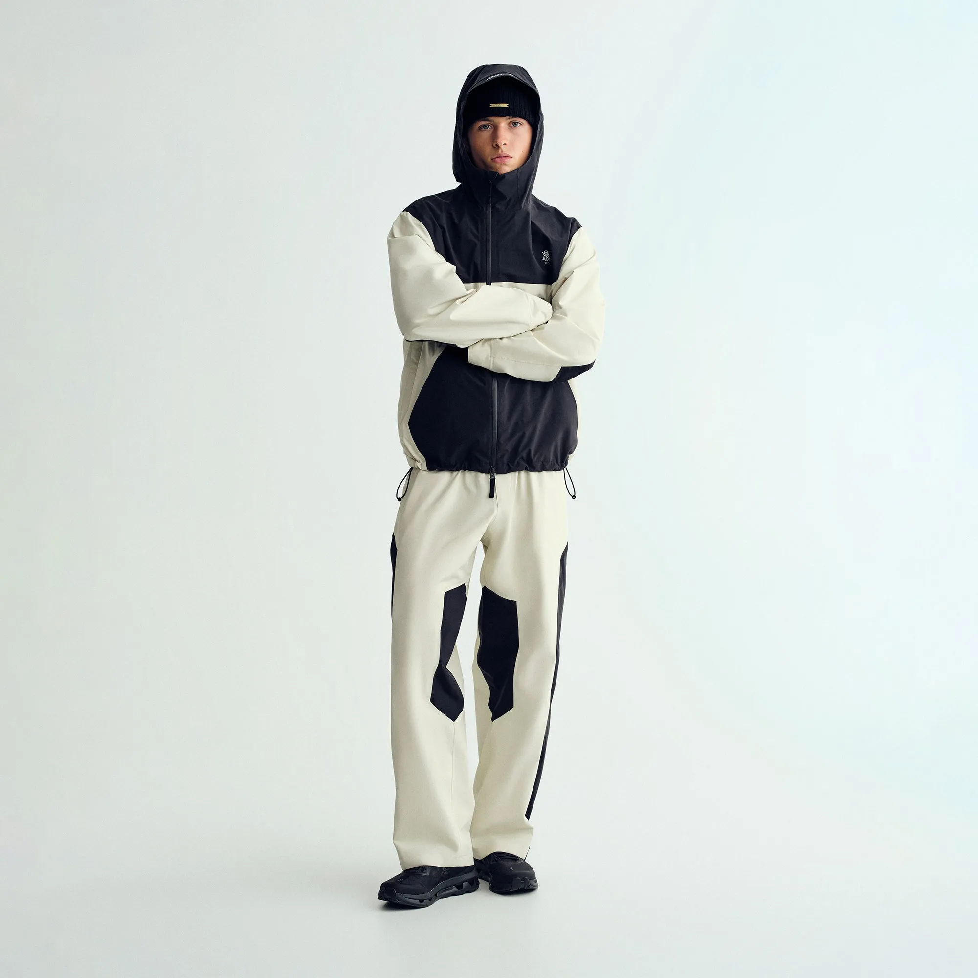 Kith Makai Bonded Tech Jacket - Alabaster Television SnapOn
