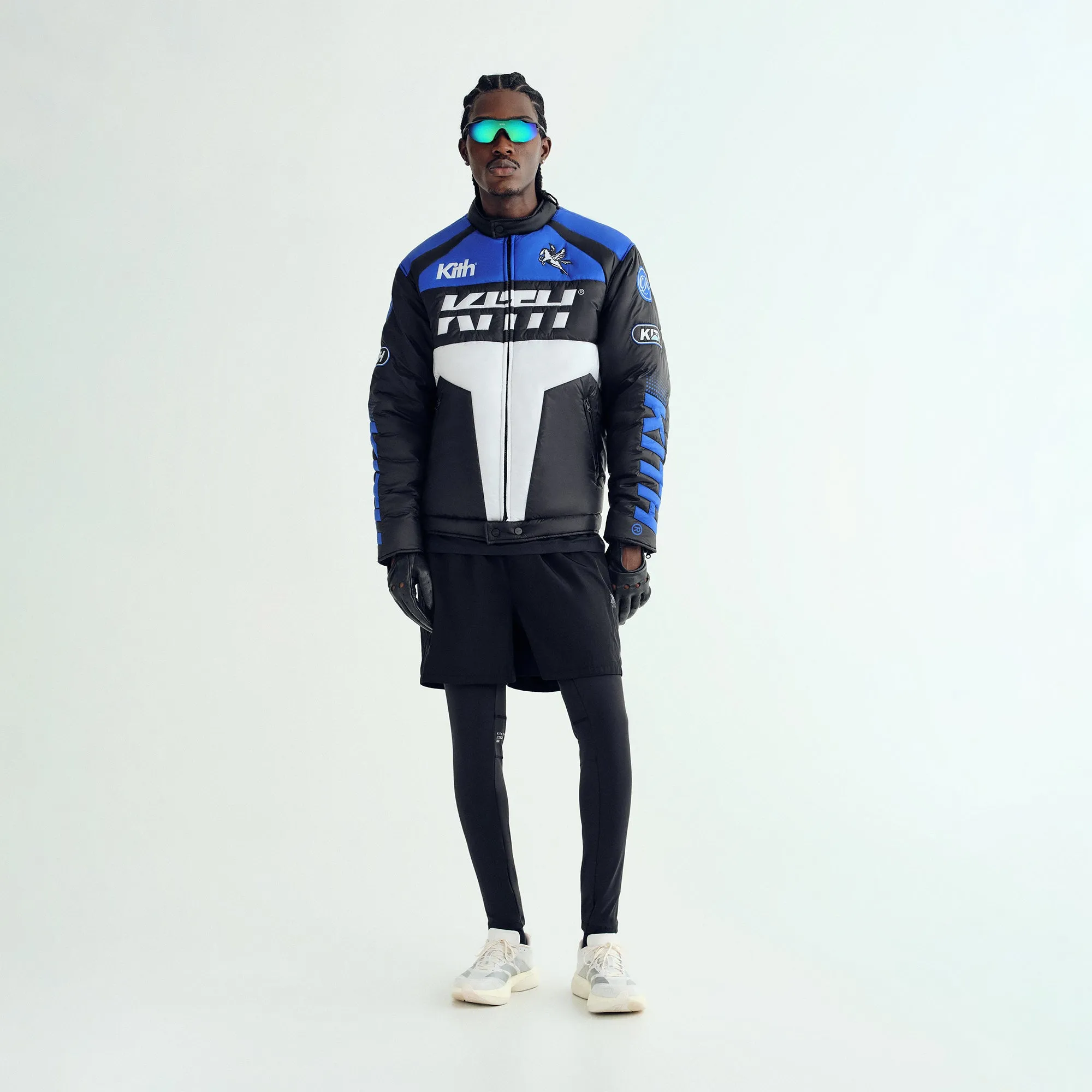 Sublimation-Printing Kith Moto Full Zip Brixton Jacket - Cyclone