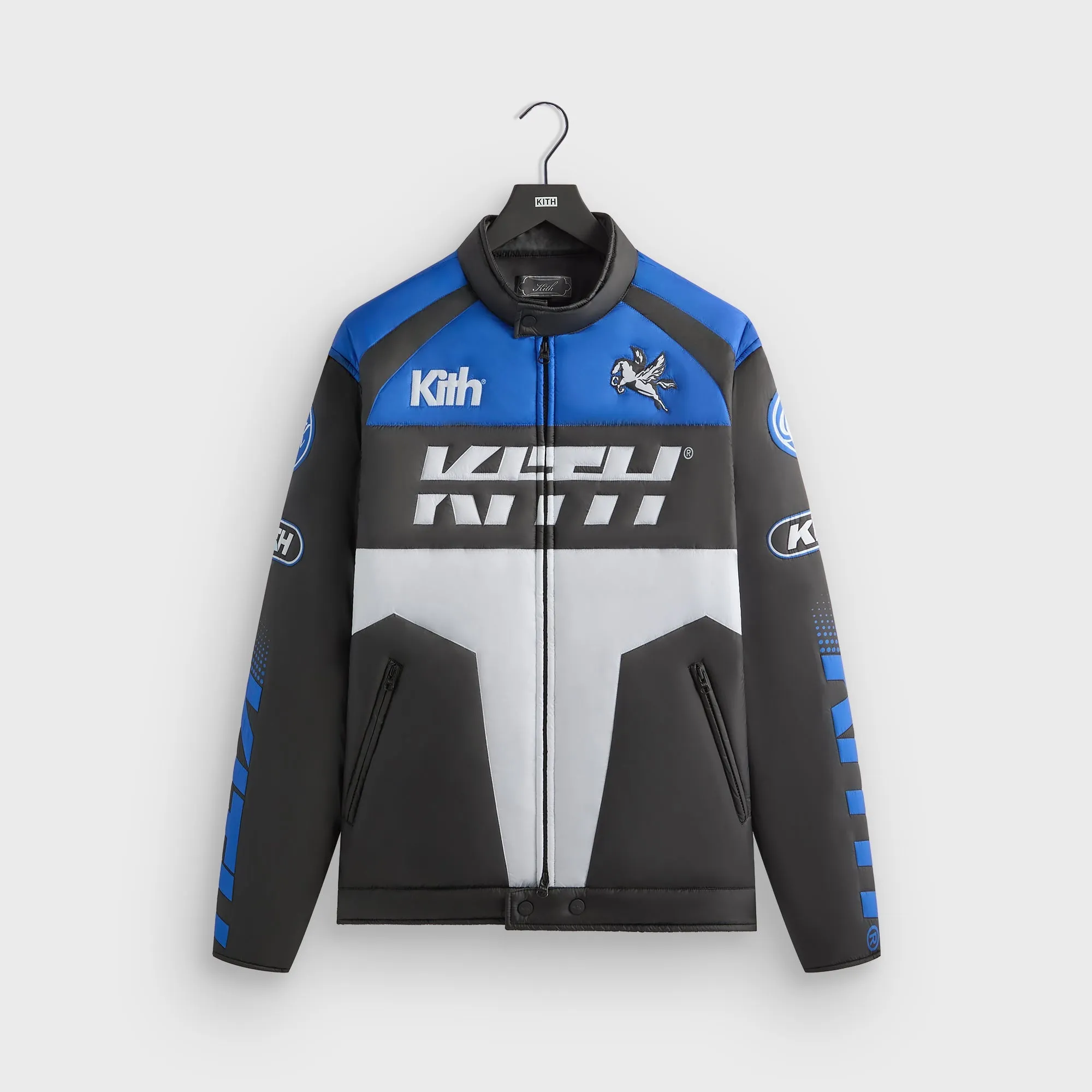Kith Moto Full Zip Brixton Jacket - Cyclone Comfortable Saint