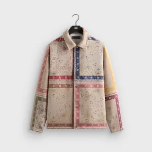 Kith Paisley Tapestry Coaches Jacket - Waffle Soft Material"
