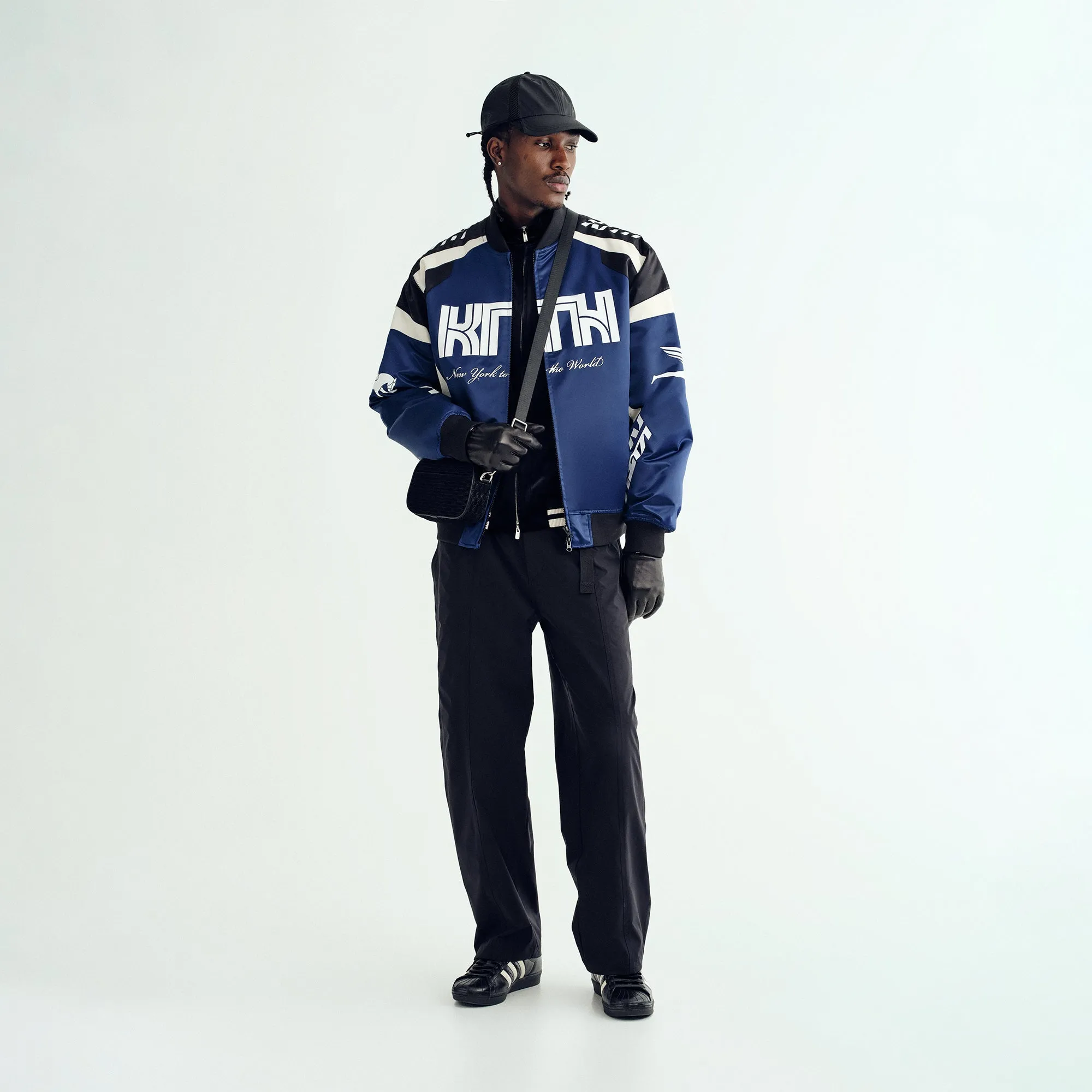 Reusing Kith Racing Nylon Bomber Jacket - Meter