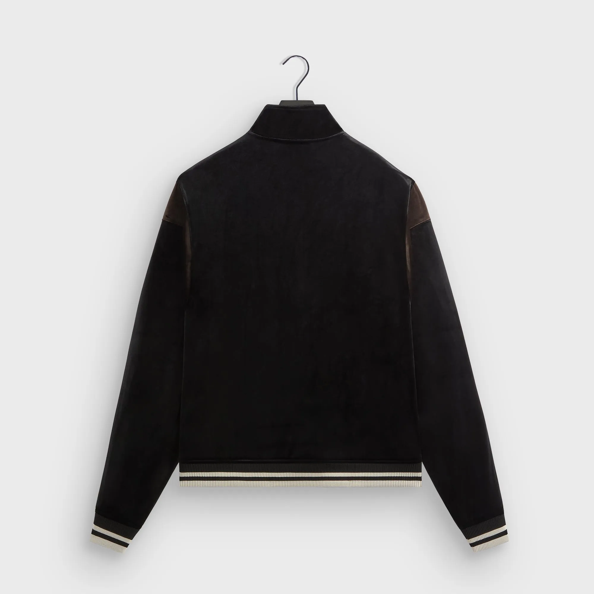 Unlined Style Kith Velvet Rui Track Jacket - Black