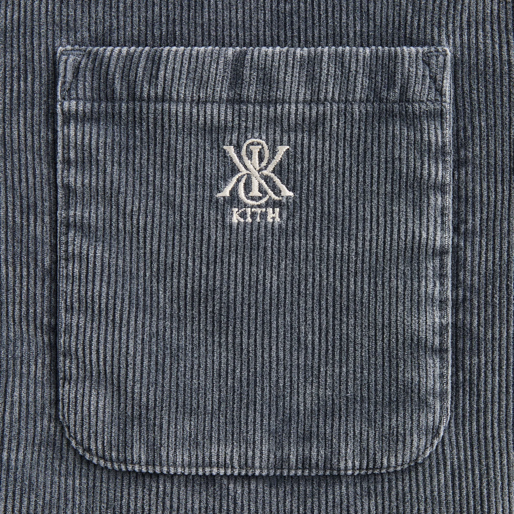 Straps With Hearting Comfortable Foot Kith Washed Corduroy Brixton Puffed Shirt Jacket - Elevation