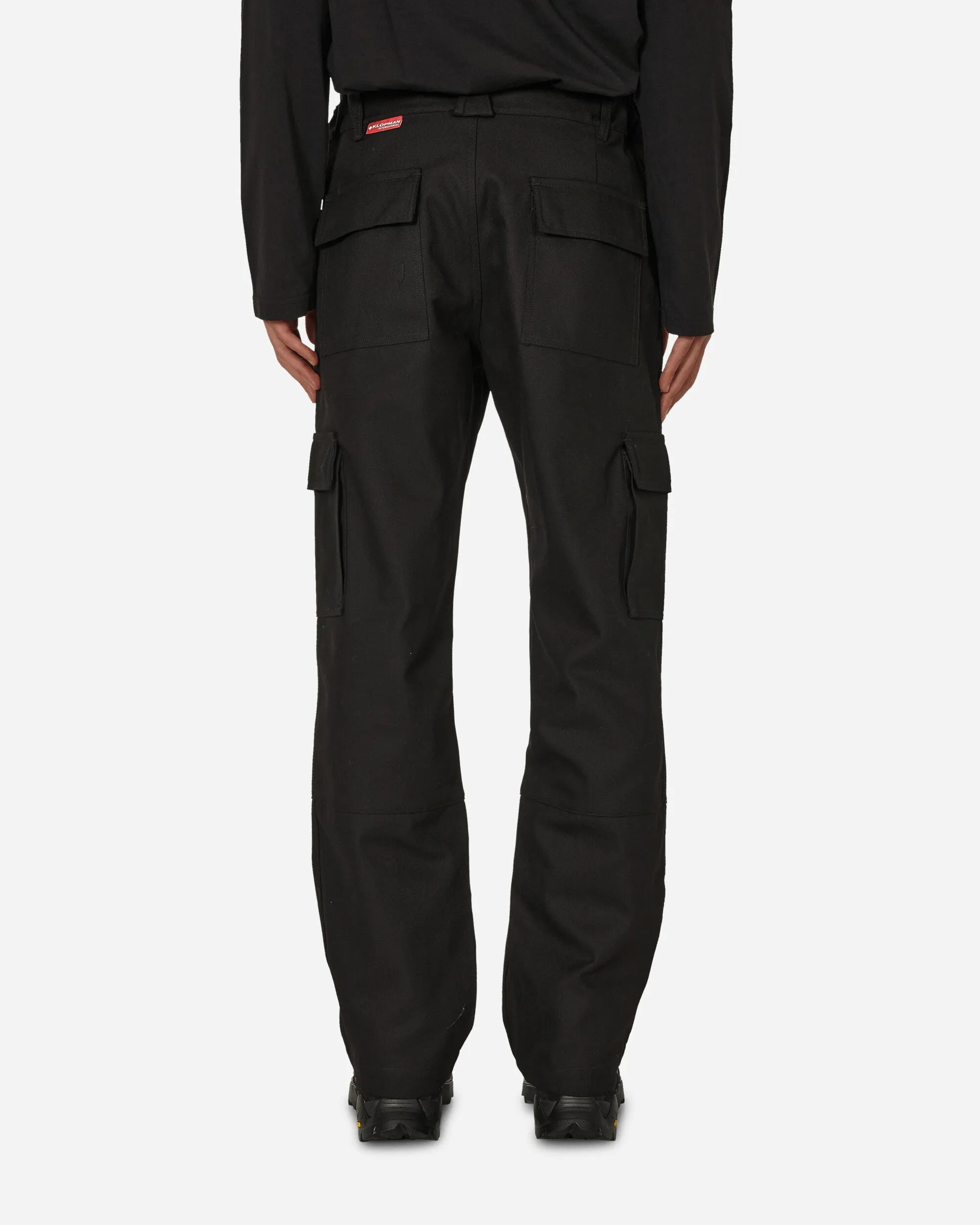 Transformative Stick-On Patch Klopman Shank Structured Pants Black