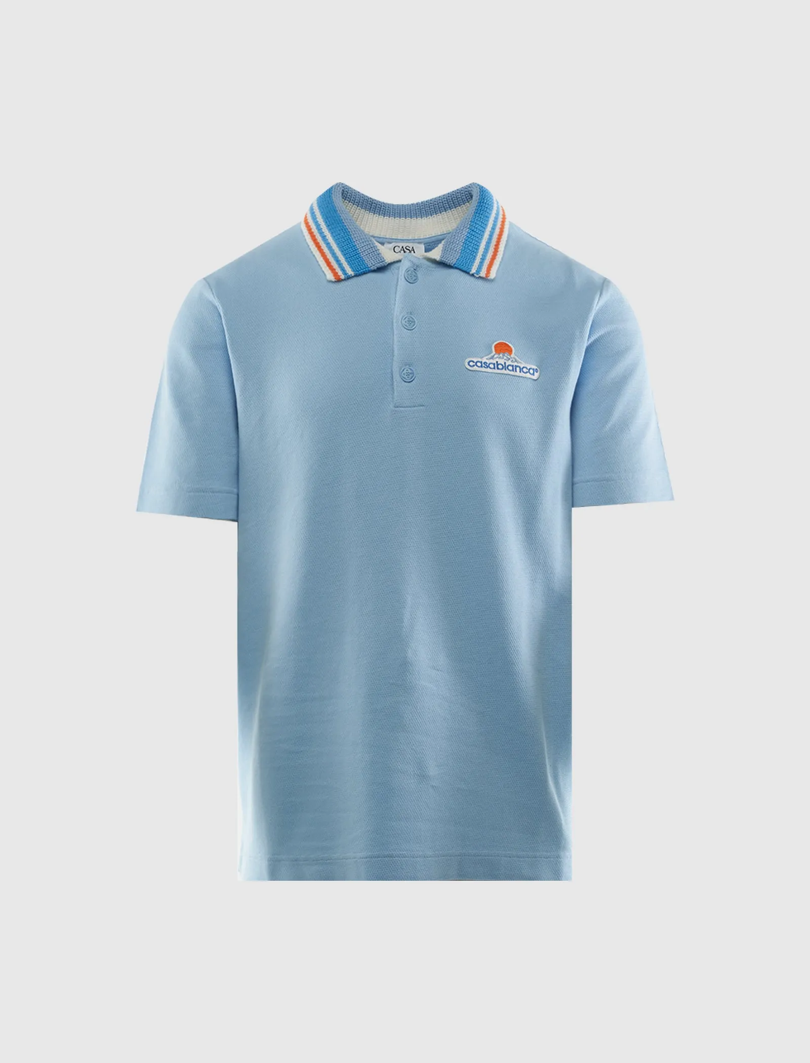 Smooth Edge Finish Socks Wear Knit Collar Polo