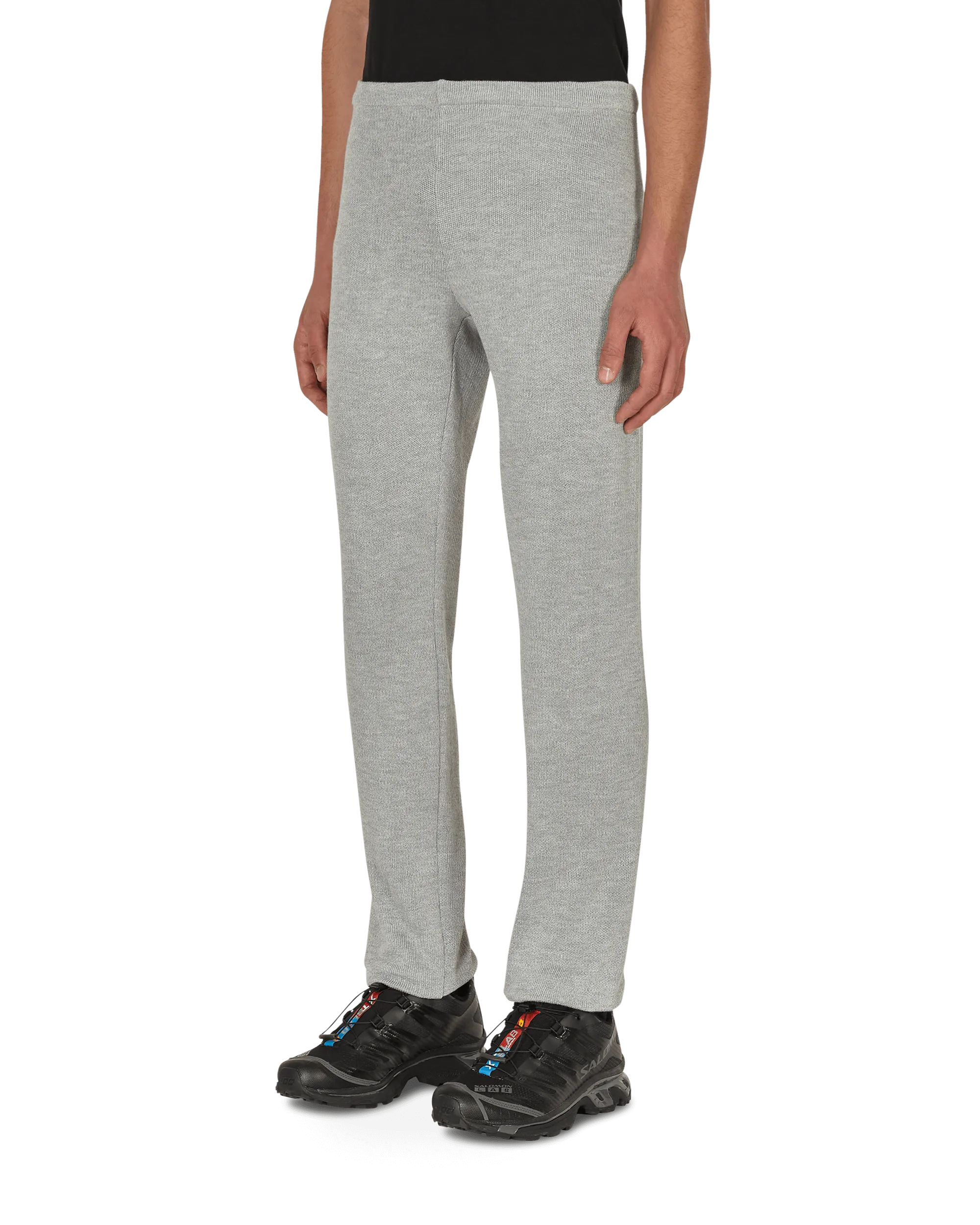 Comfort - Insert Holder Knitted Underlayer Long Pants Grey