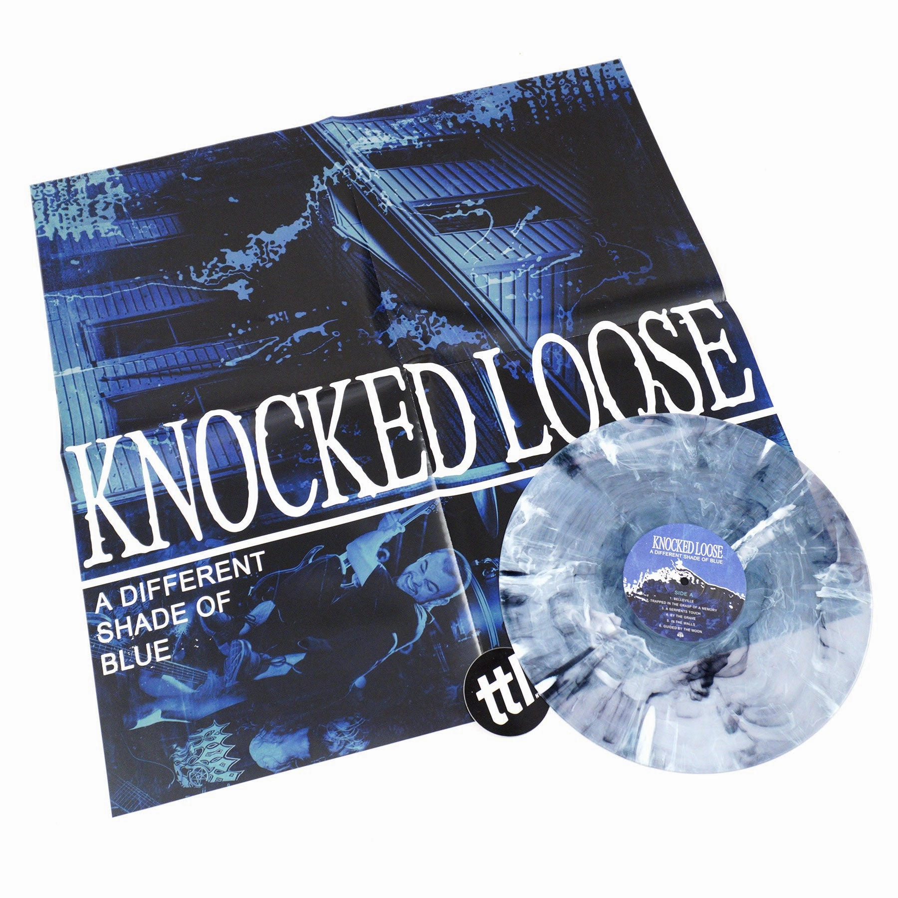 Knocked Loose: A Different Shade Of Blue (Bleach Marble Colored Vinyl) Vinyl LP