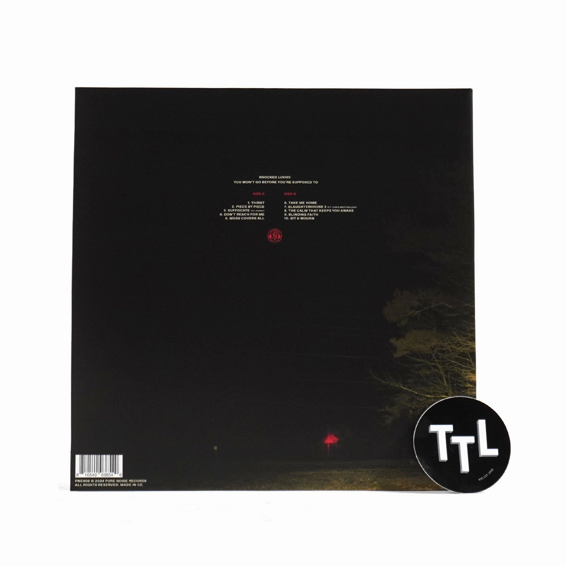 Knocked Loose: You Won't Go Before You're Supposed To (Splatter Colored Vinyl) Vinyl LP