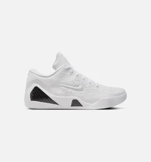 Comfortable Wrapping Specification Closed-Toe Kobe 9 Elite Low Protro Halo Mens Basketball Shoe - White