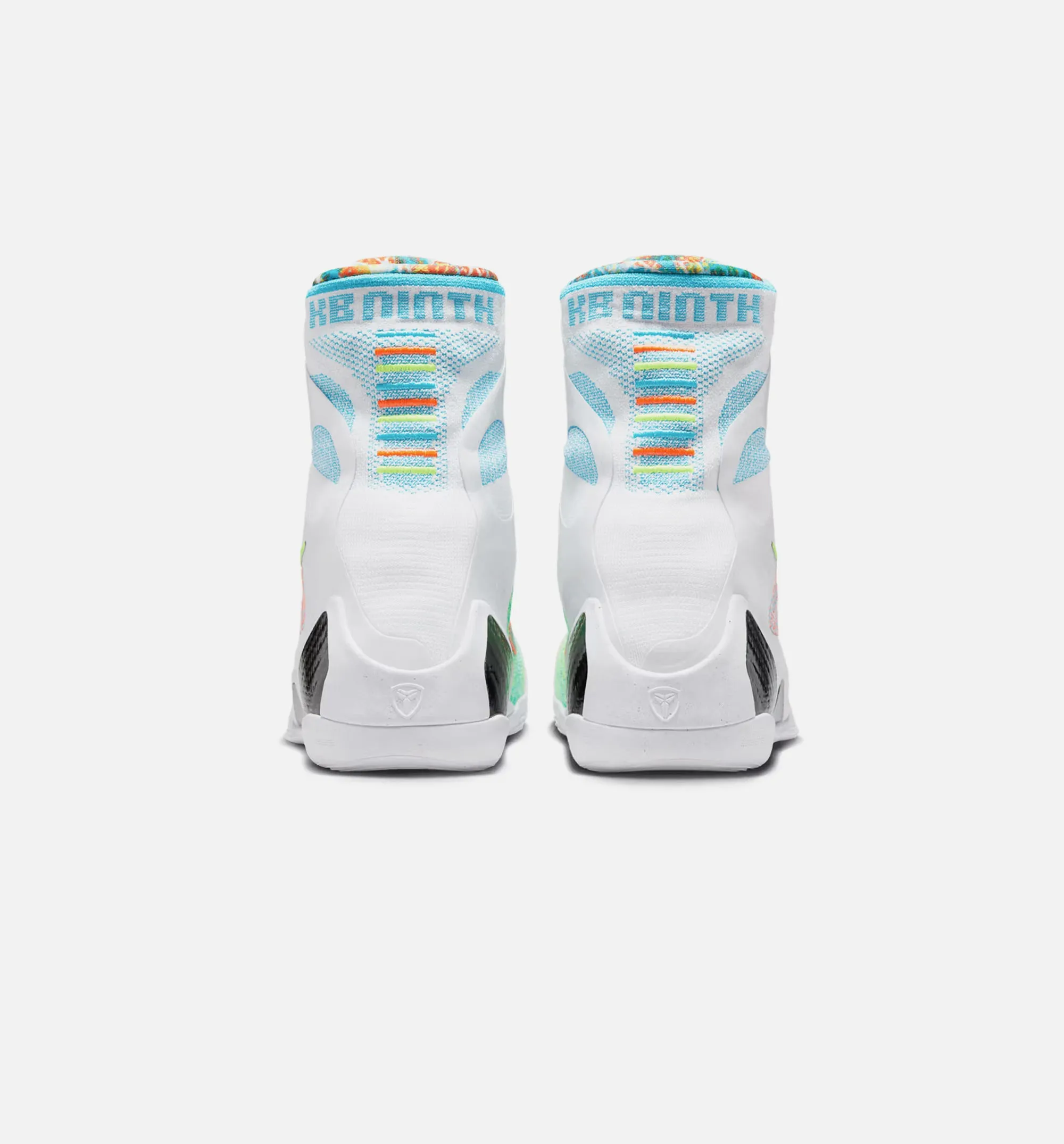 Orthopedic Sole Design Kobe 9 Elite Protro What The Mens Lifestyle Shoe - White/Reflective Silver/Chlorine Blue/Black