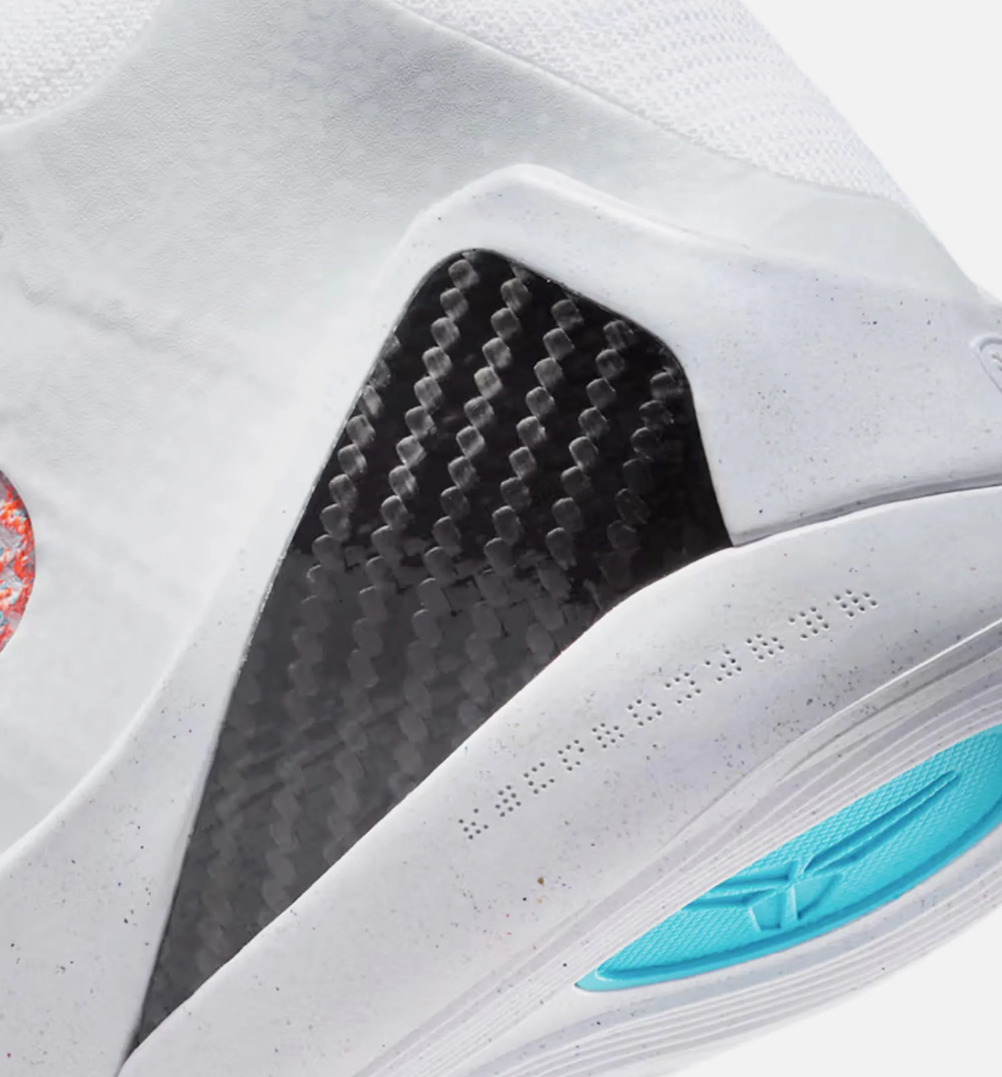 Customizable Leather Self-Relaxation Gear Kobe 9 Elite Protro What The Mens Lifestyle Shoe - White/Reflective Silver/Chlorine Blue/Black