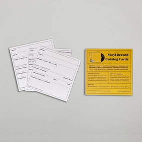 Koeppel Design: Vinyl Record Catalog Cards - 50 Units hi-fi DAC amp combo,hi-fi speaker impedance matcher,hi-fi RCA switch