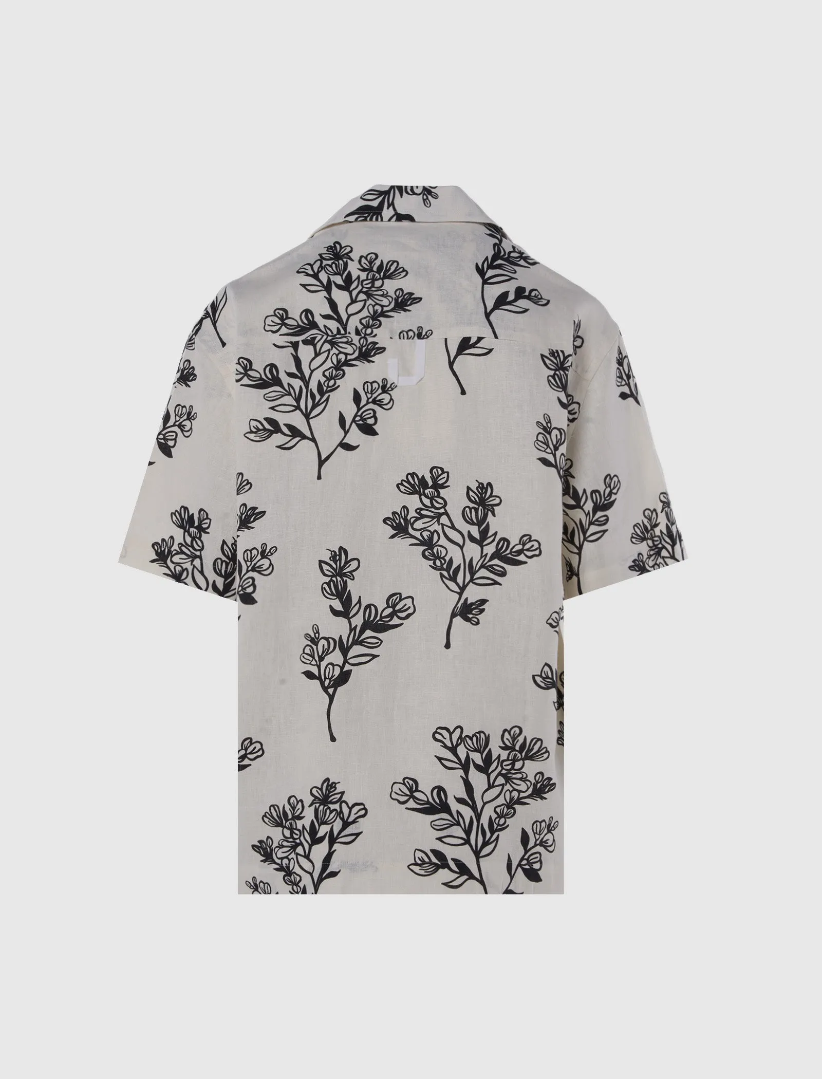 La Chemise Jean Shirt Feather Accents