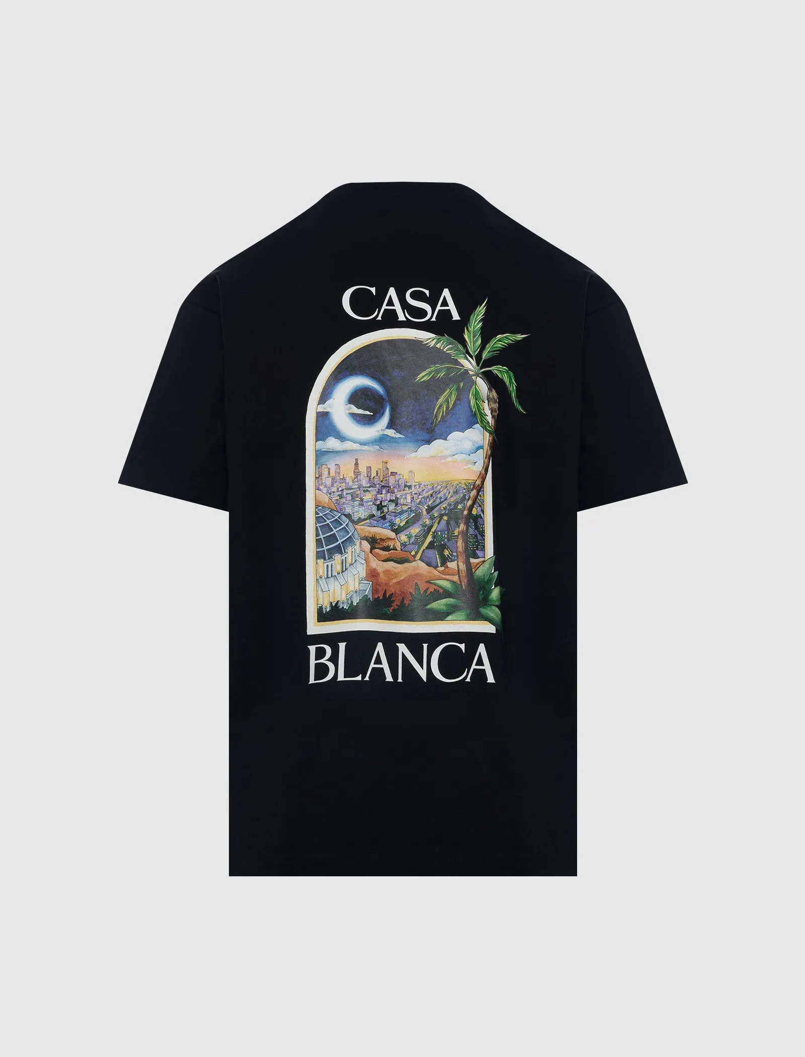 Comfortable Energetic Crosscut Finish La Night Tee