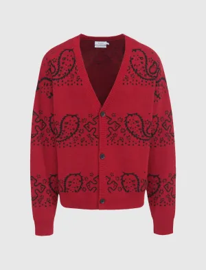 Anti Wrinkle Feature Bandana Knit Caridgan