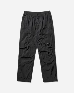Damp - Resistant Smooth Knit Men'S Chrome-R Loose Cargo Pants Black