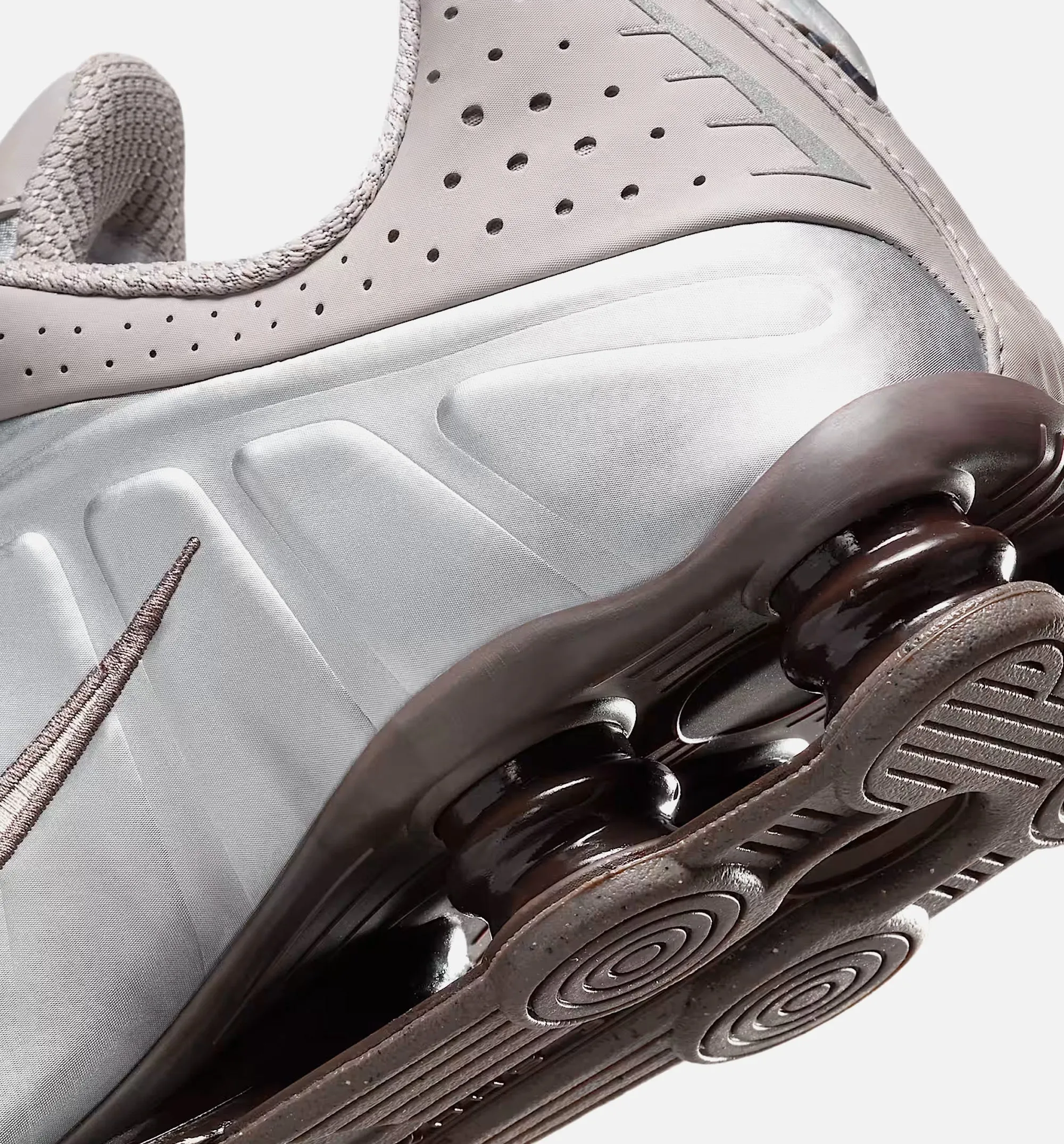 Shox R4 Mens Lifestyle Shoe - Cave Stone/College Grey/Baroque Brown/Cave Stone Softness