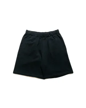 Lady White Co. Textured Lounge Short Black Flexible Straps Dance Wearness