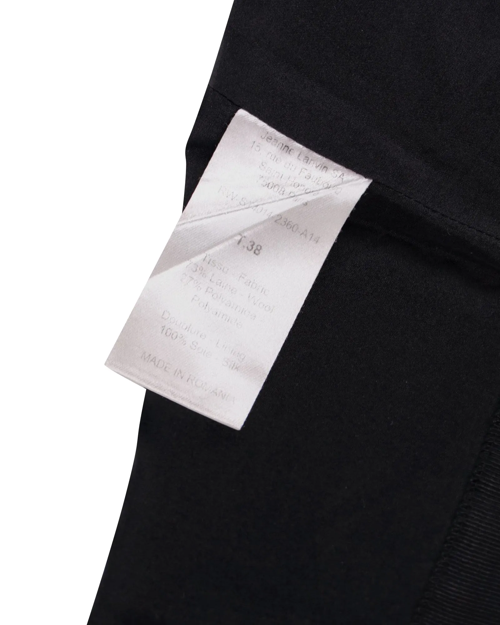 Jupe crayon Lanvin en laine grise