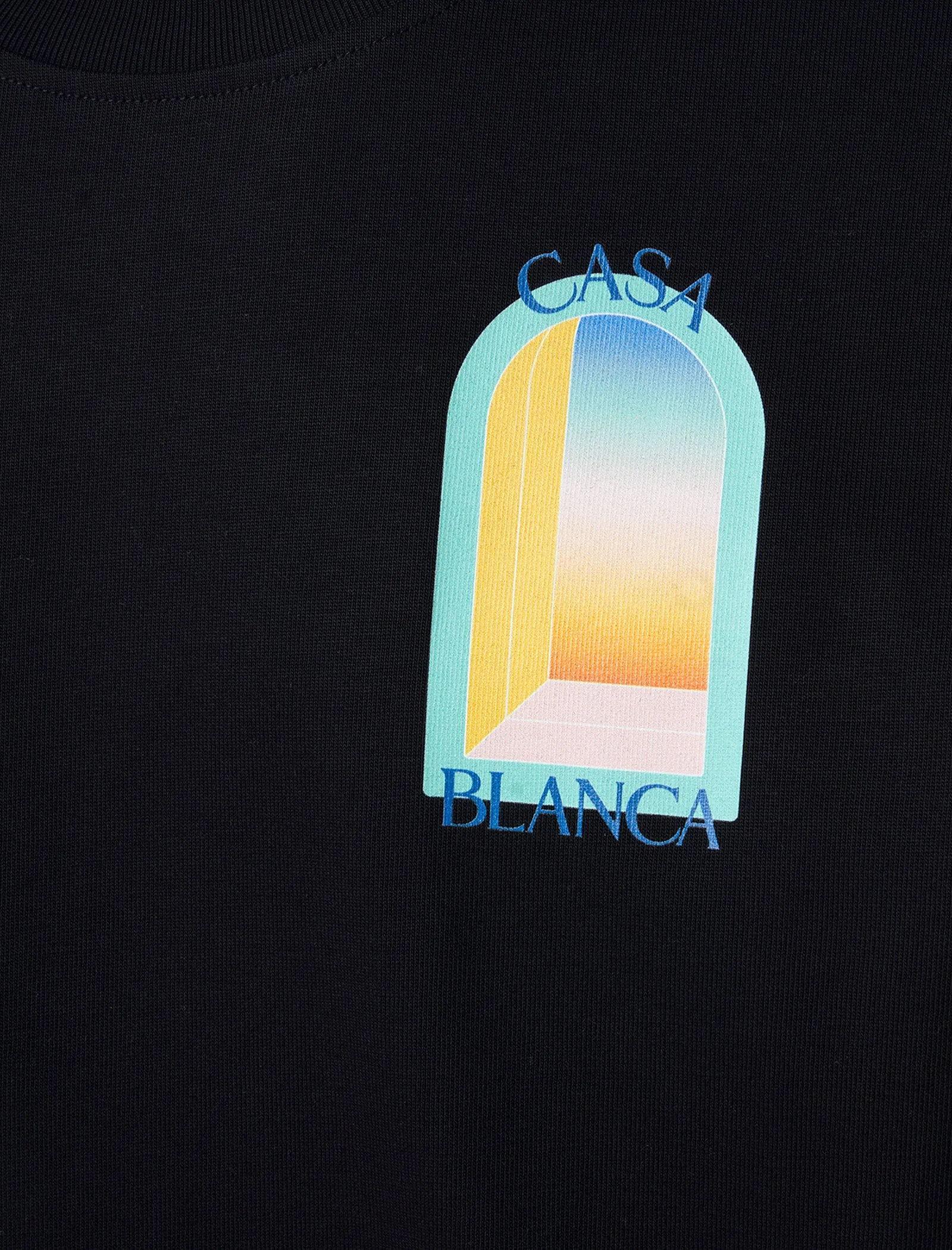 L'Arc Colore Tee Flare Legs Index Short Length at Back