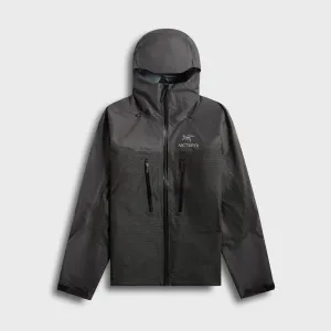 Arc'Teryx Alpha Jacket - Graphite / Black "Washable Insoles