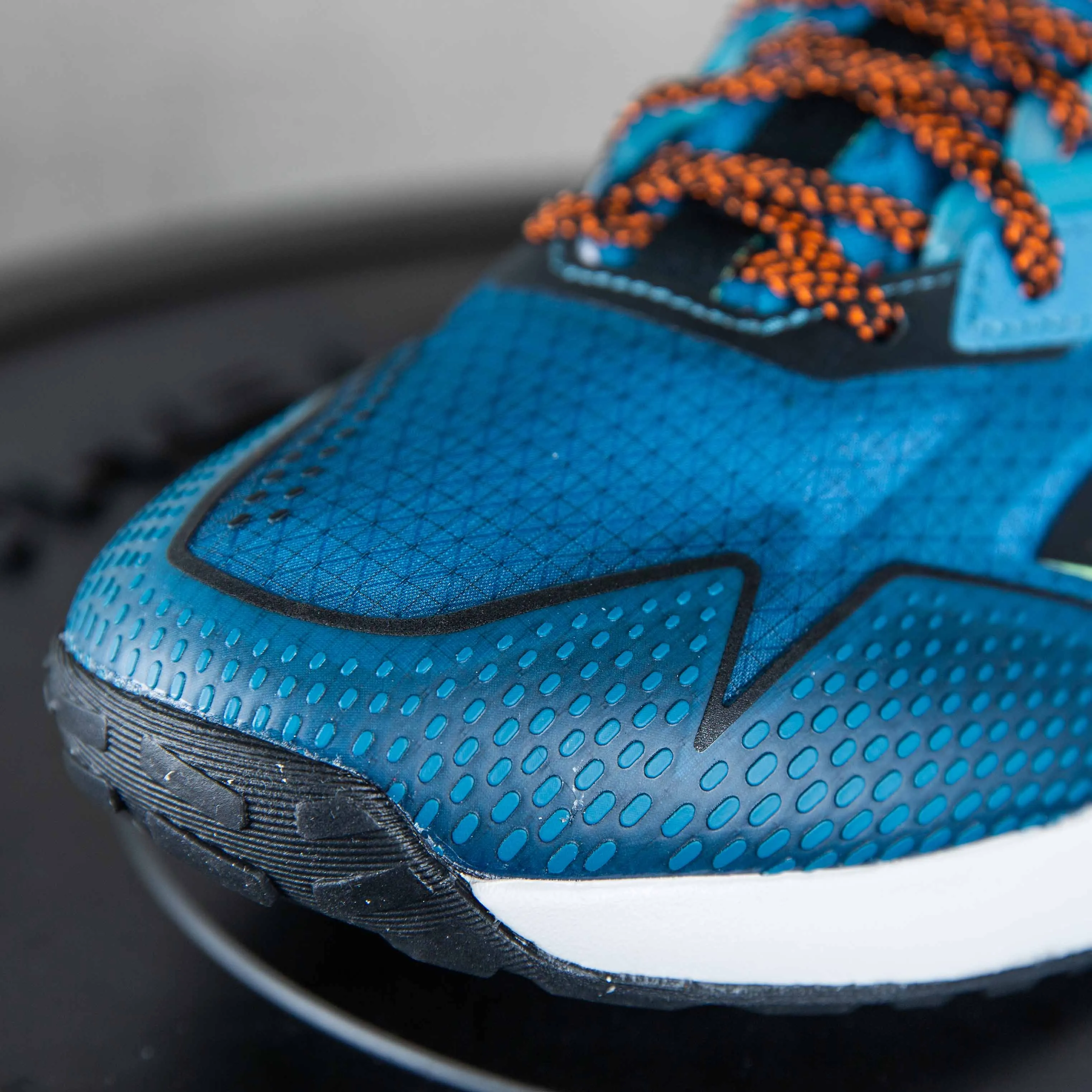 Reebok - Nano Tr Adventure - Men'S - Steely Blue/Core Black/Smash Orange Sand - Resistant Design Elastic Shoelace Design