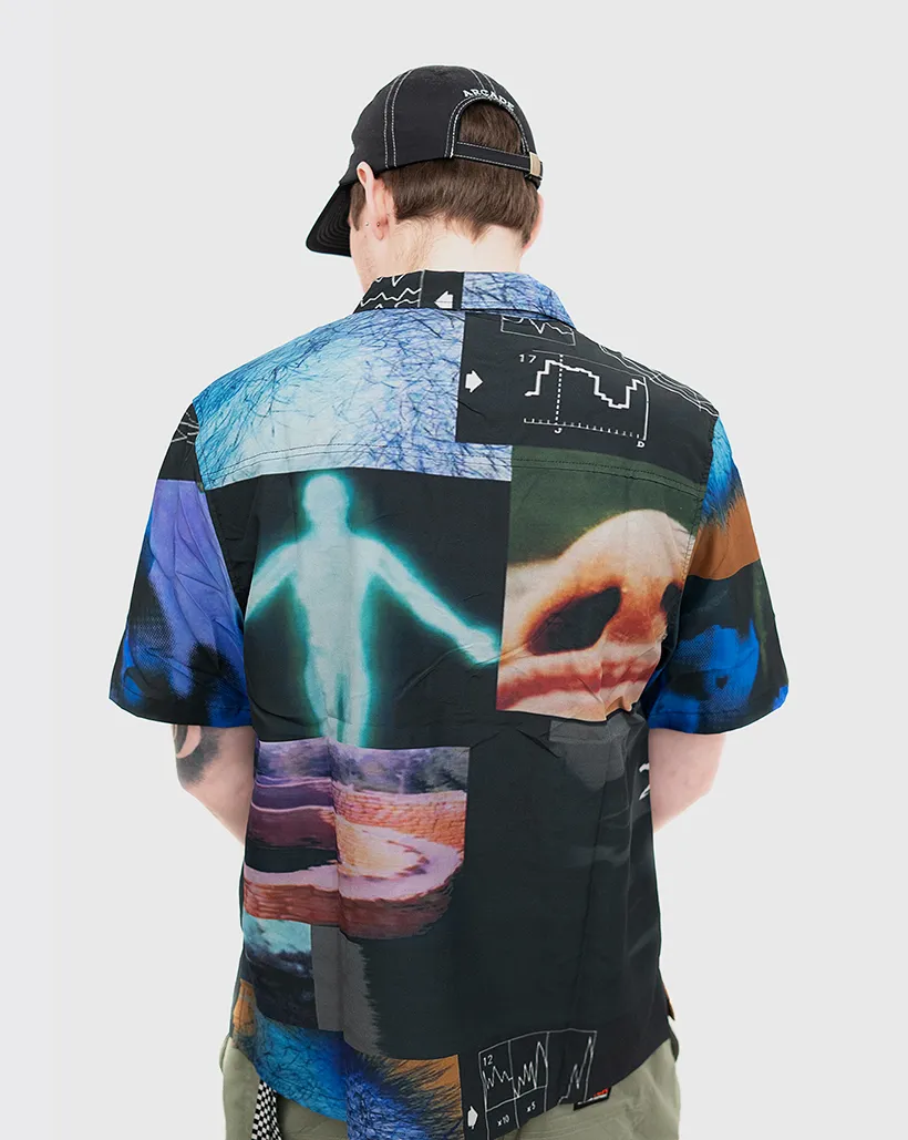 Brand Creation Quasi Dementia Short Sleeve Button Up - Multi