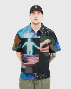 Country Wear Quasi Dementia Short Sleeve Button Up - Multi