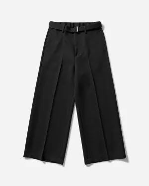 Ankle - Length Beverage Men'S Matelasse Twill Pants Black