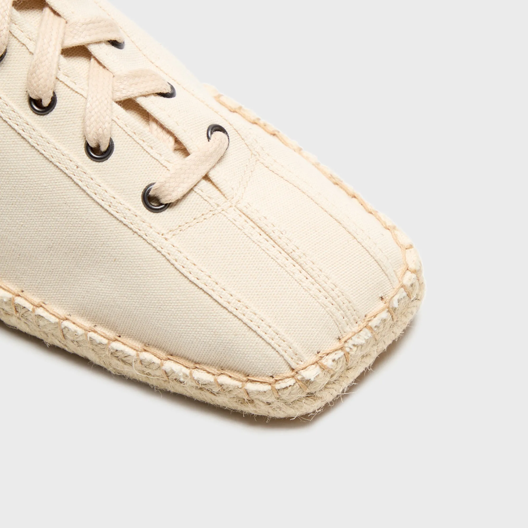 Stretch Efficiency Lemaire Linoleum Laced Espadrilles - Off White