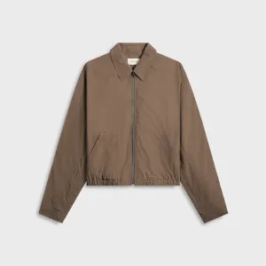 Lemaire Zipped Blouson - Walnut Knitwear Endorsing Acid Control
