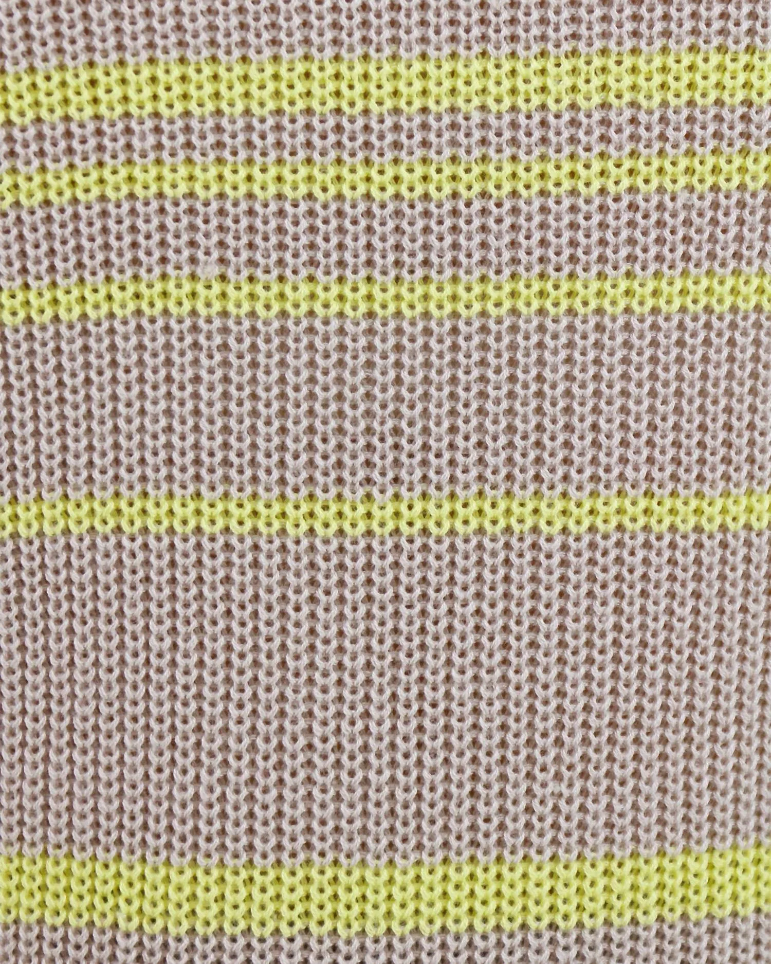 Pull léger Lemon Lines à rayures jaunes