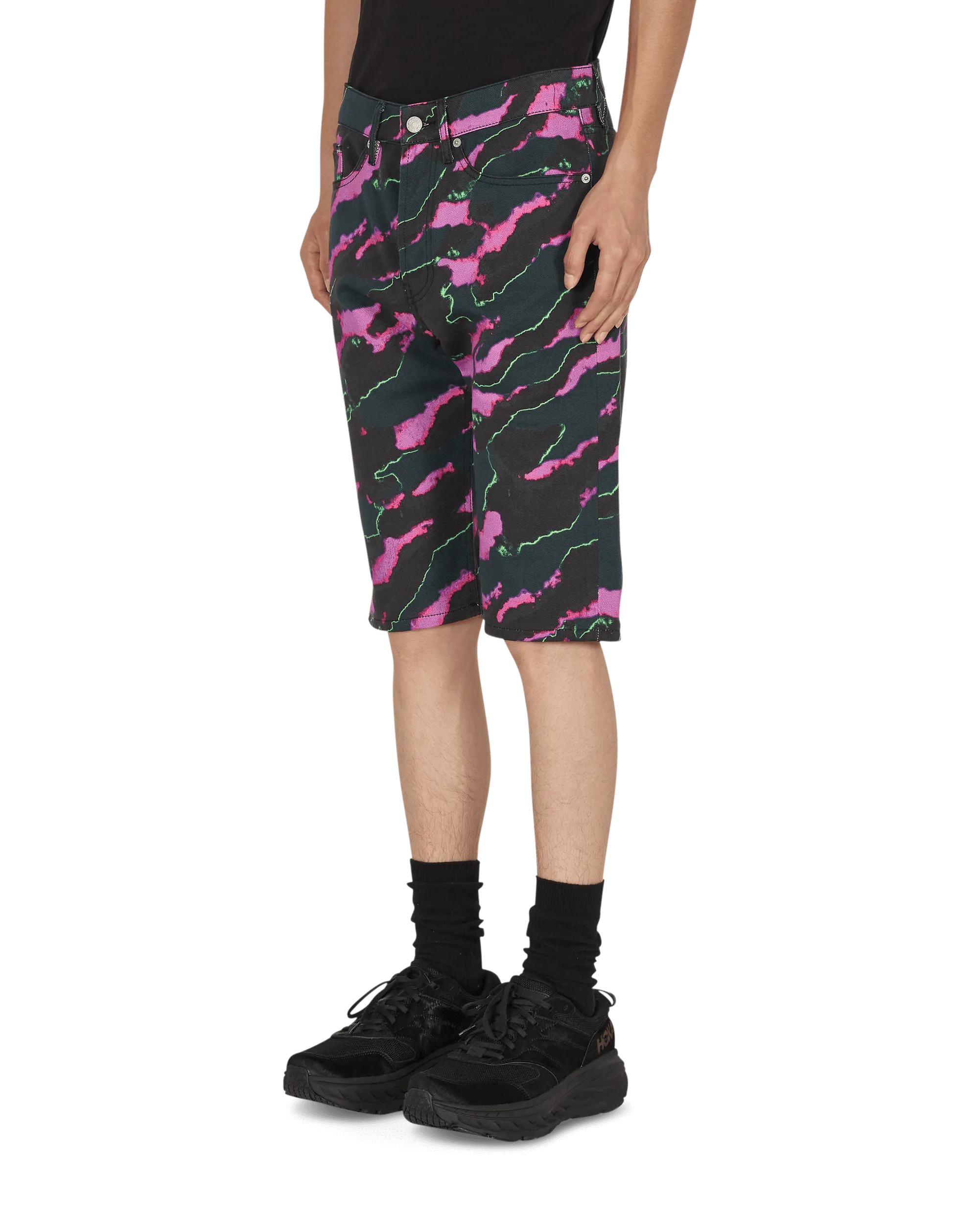Len Lye Penna Tris Shorts Pink Comfortable Foot Bed Air Travel