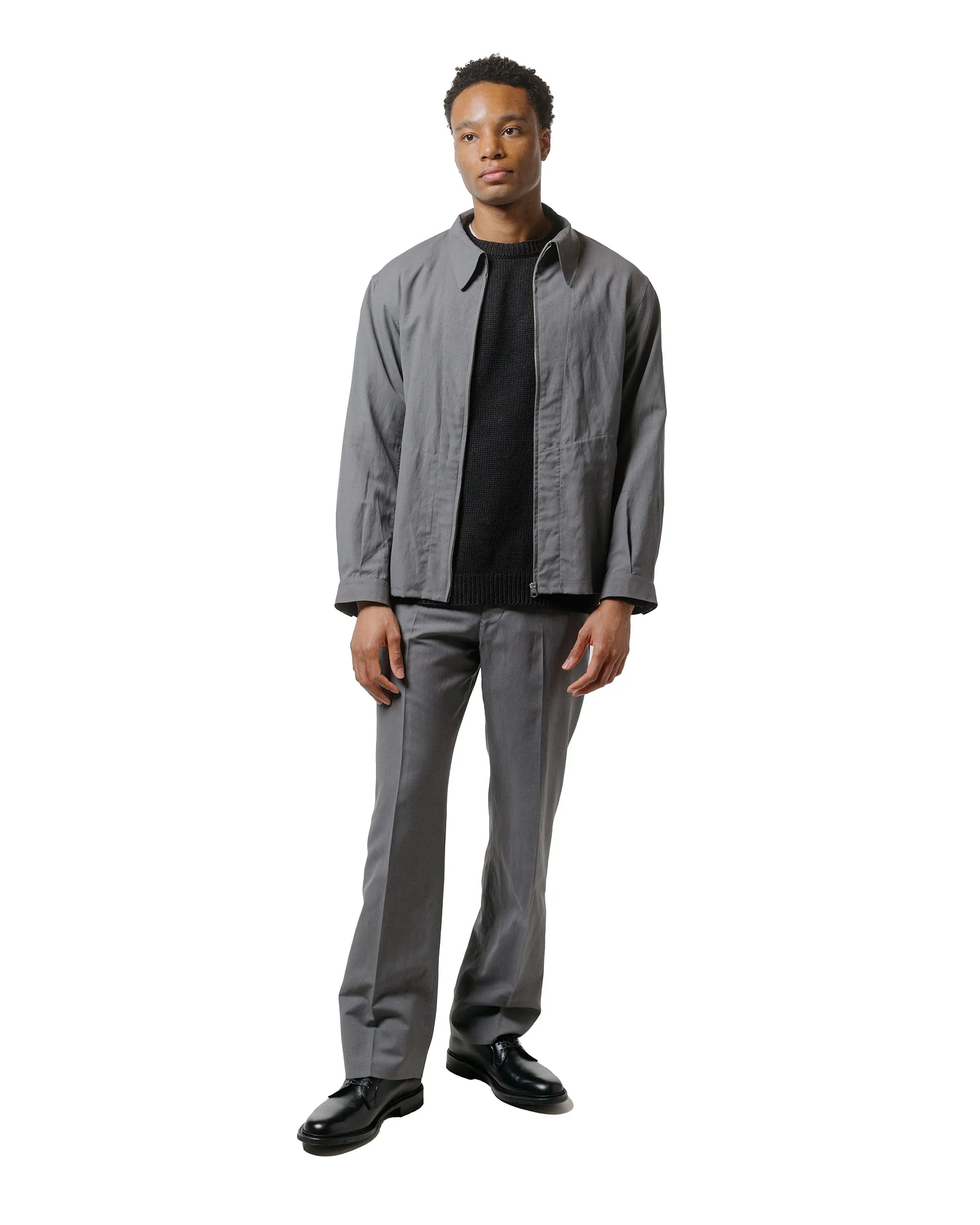 Knitwear Enhancing Flap Pocket Layer Kaptain Sunshine Scottish Sideseamless Trousers Top Grey