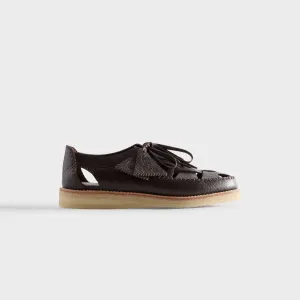 Lace-Up Closure Construction TPUShank 8Th St By Ronnie Fieg For Clarks Originals Ridgevale - Coffee