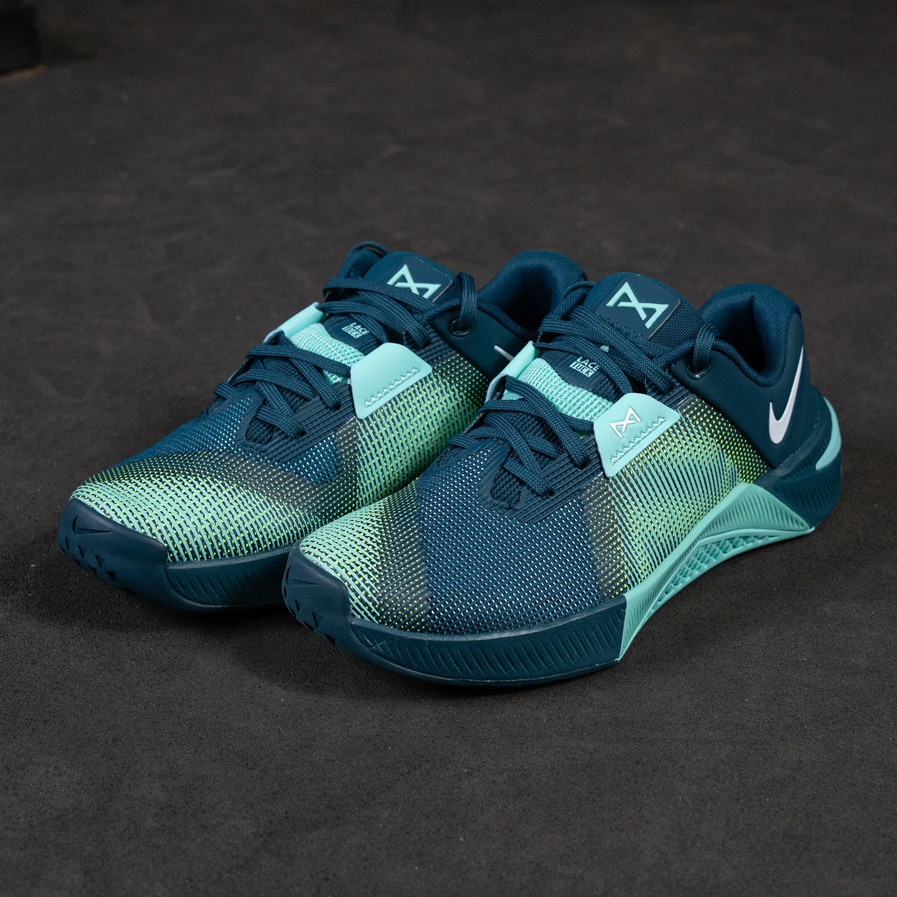 Nike - Metcon 10 Women'S Training Shoe - Midnight Turq/White-Bleached Turq-Volt Rough Surface Quick Drying Function