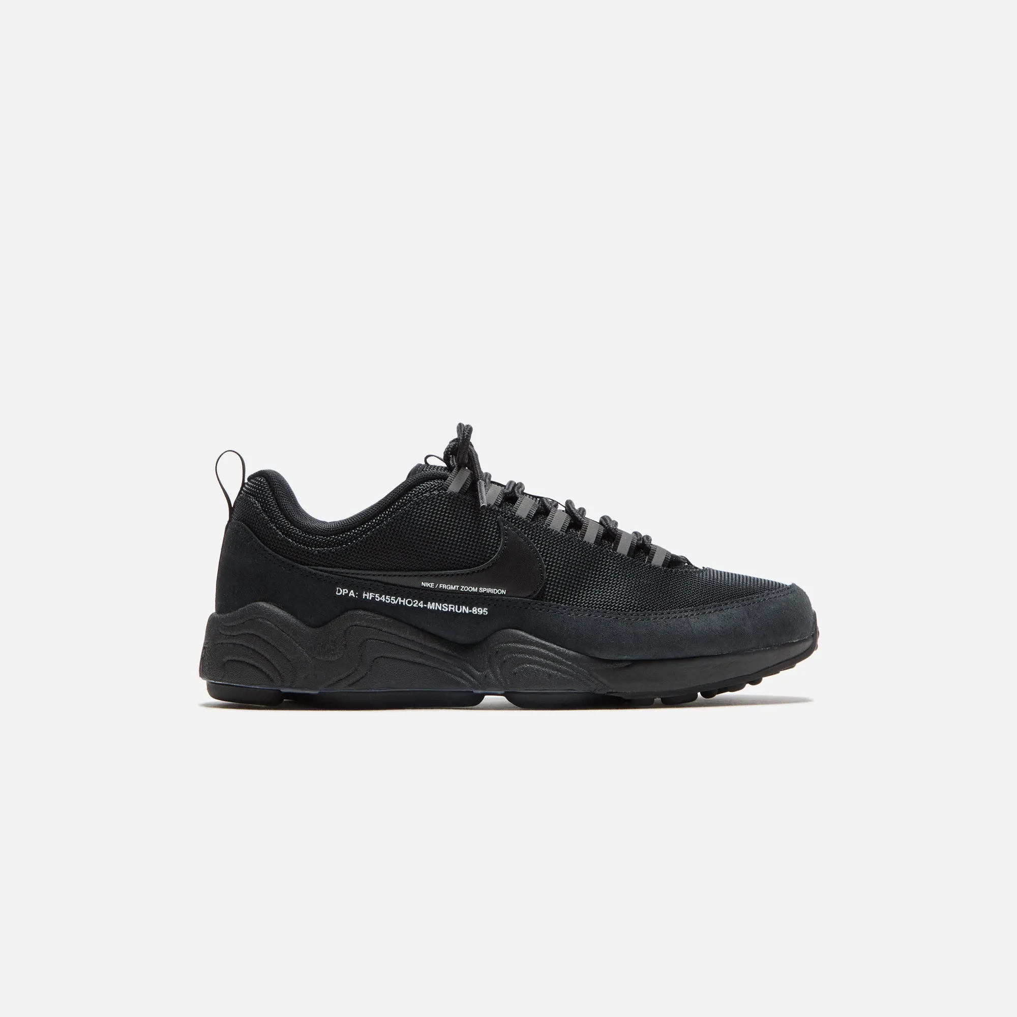 Built to Perform Nike X Fragment Air Zoom Spiridon - Black / Black / Black