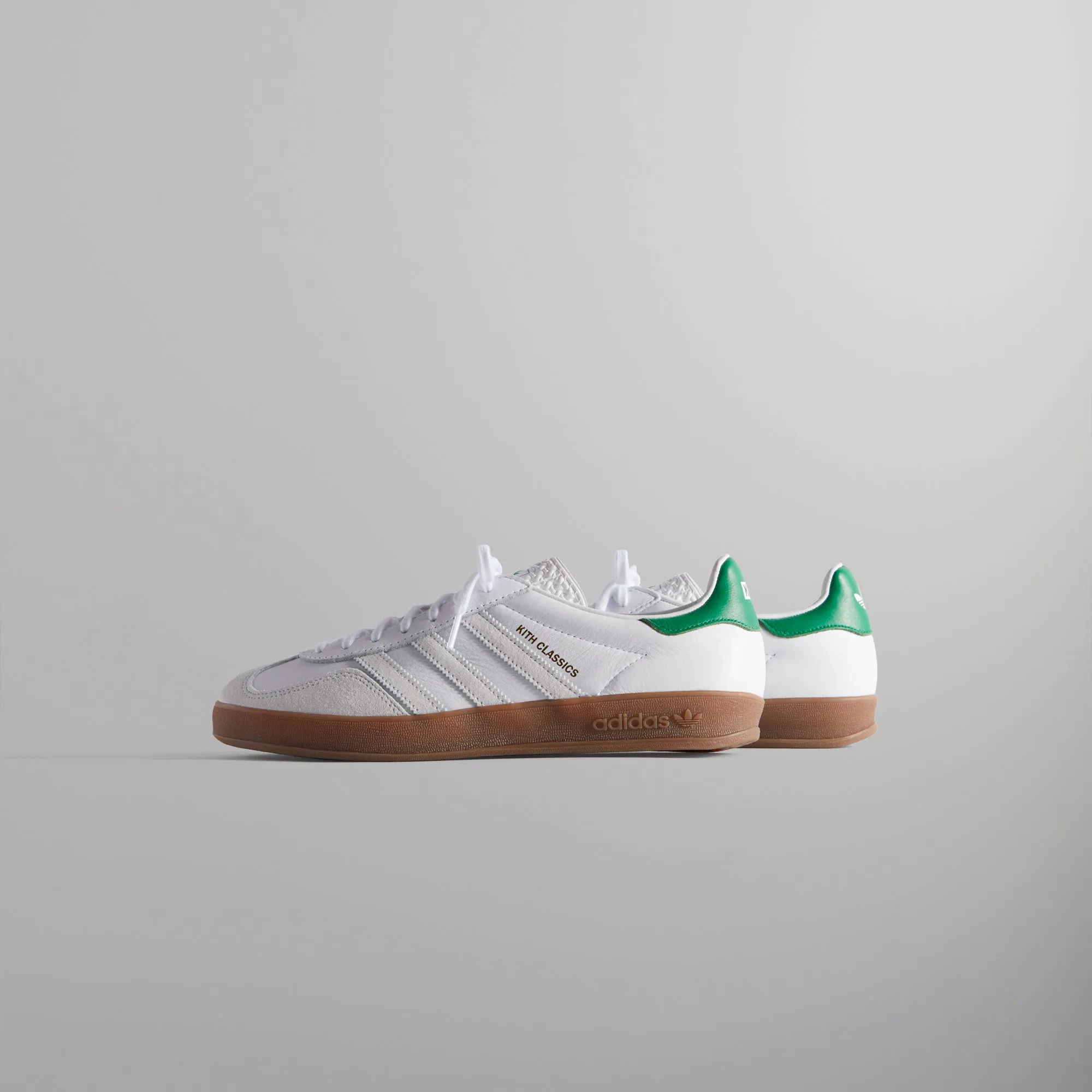 Sweetest Day Sale Chase What Moves You Kith Classics For Adidas Originals Gazelle Indoor - White / Green