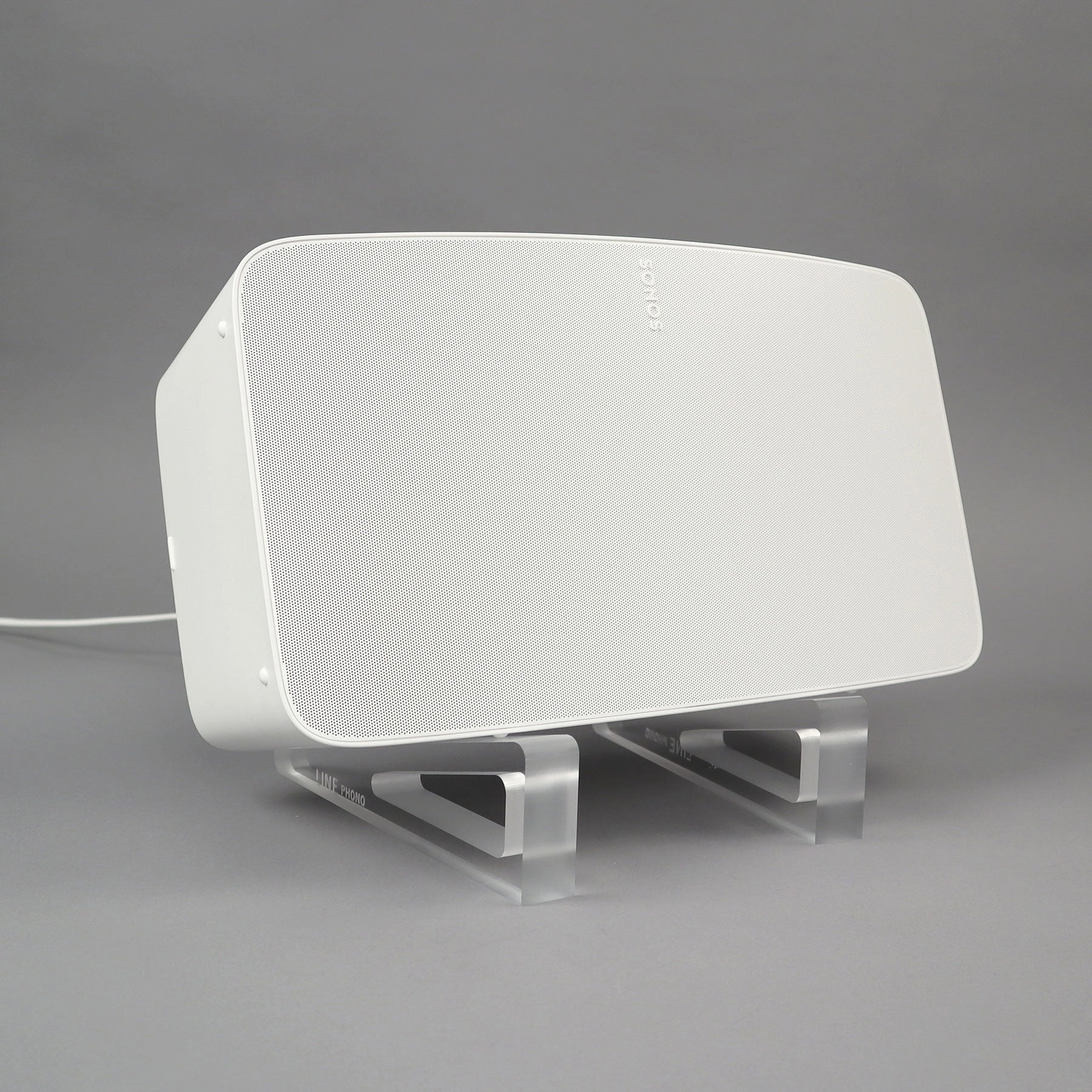Line Phono: Acrylic Angler Speaker Stands (Open Box Special)