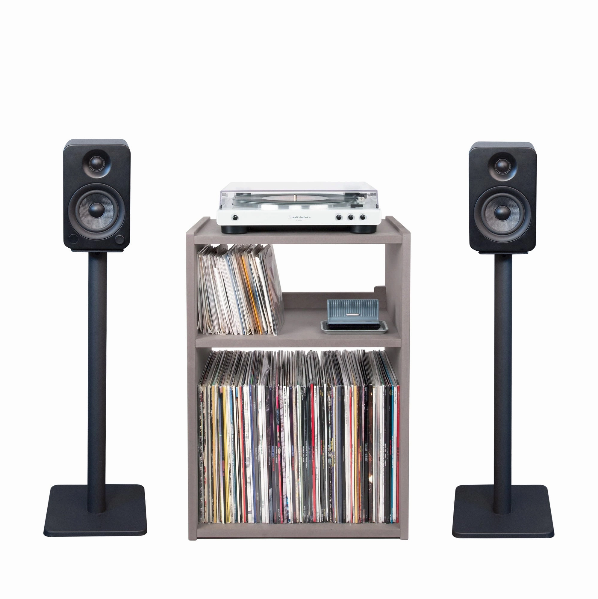 Line Phono: Cube Plus / 26" Kanto Speaker Stands / Bundle