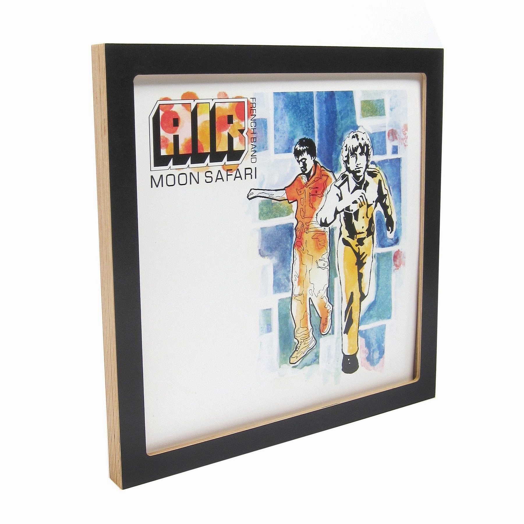 Line Phono: Premium Vinyl Record Frame - Baltic Birch, Made In The USA
