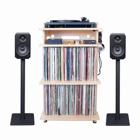 Line Phono: Turntable Stand / 26" Kanto Speaker Stands / Bundle hi-fi DAC amp combo,hi-fi speaker impedance matcher,hi-fi RCA switch