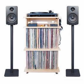 Line Phono: Turntable Stand / 32" Kanto Speaker Stands / Bundle hi-fi DAC amp combo,hi-fi speaker impedance matcher,hi-fi RCA switch